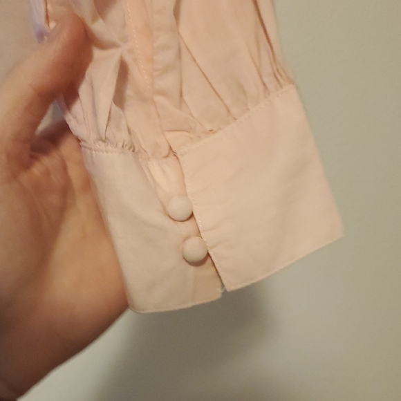 Nordstrom Light Pink Blouse with Lace Detail - Picture 4 of 5